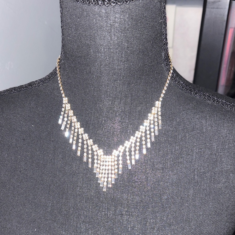 Elegant Gold and Silver Necklace